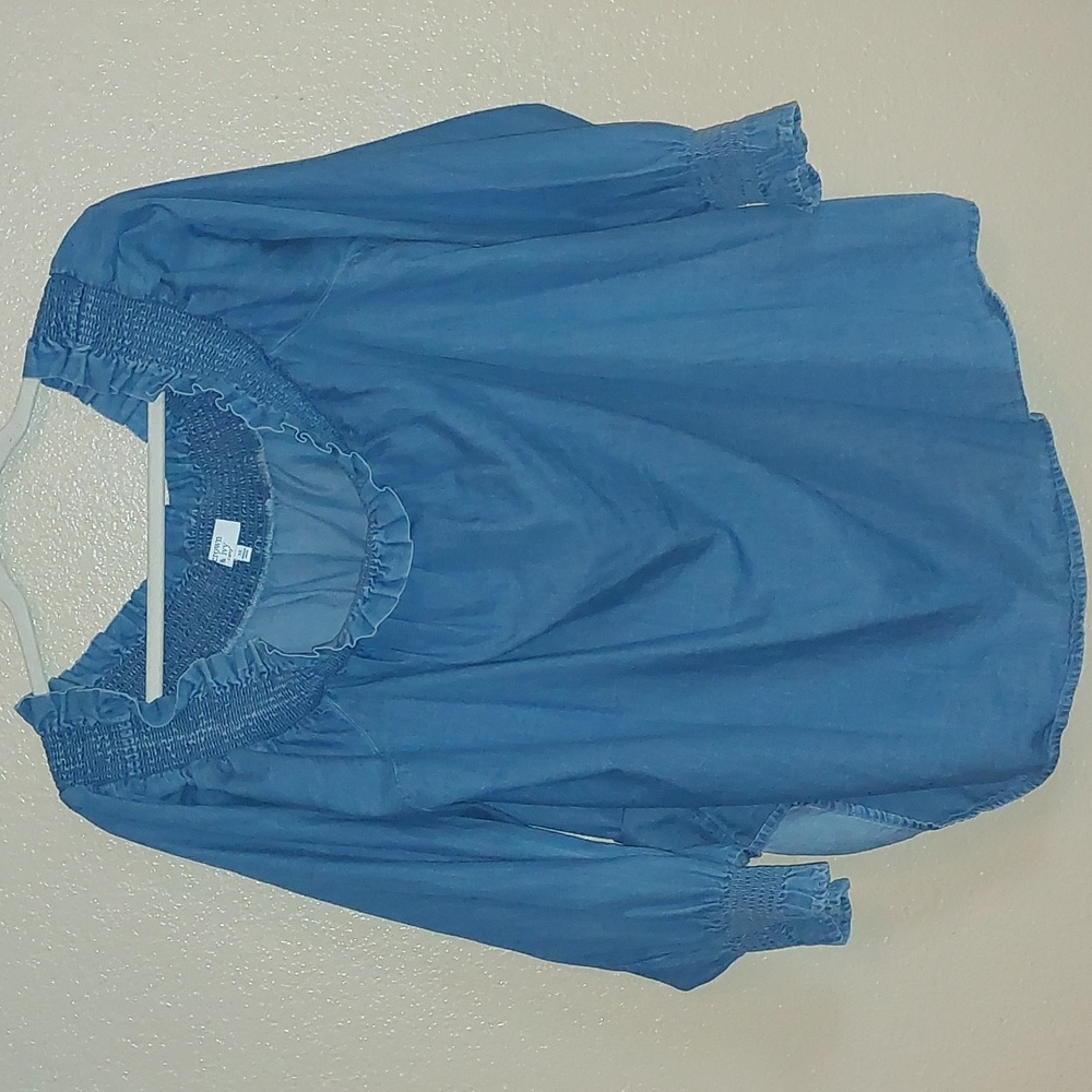 Blue Jean Blouse